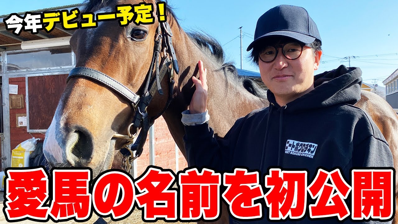 【衝撃の馬名】命名した超高額の新馬に会うため北海道へ！！