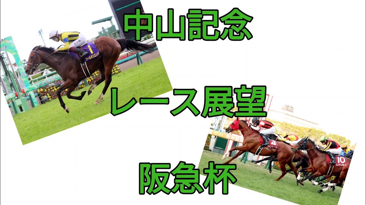 【レース概要】中山記念・阪急杯レース展望！男子学生が分かりやすく解説します！