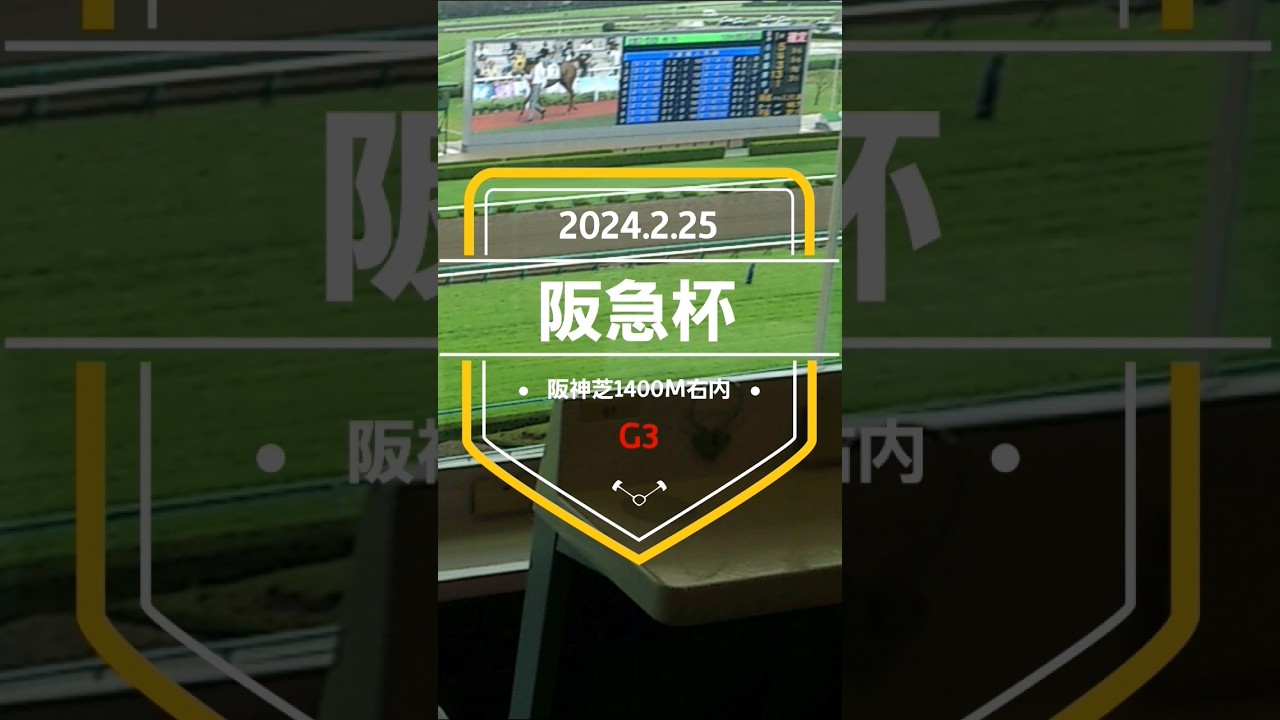 【阪急杯2024】上位5予想！高松宮記念の前哨戦！難解なメンバー構成となりました。はたして、勝つのは！？