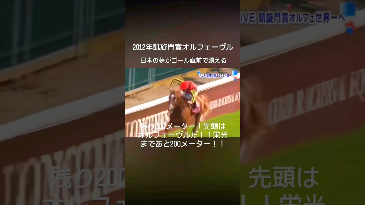 オルフェーヴル　凱旋門賞
