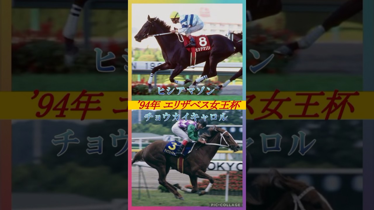 【競馬名勝負紹介vol.3】女王をめぐる闘い'94年エリザベス女王杯！#shorts #競馬 #名勝負 #JRA #スポーツ #fyp #おすすめ #ウマ娘
