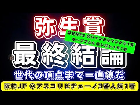 弥生賞2024【最終結論】今年のダービー馬登場⁉️◎と共に頂点へ🔥