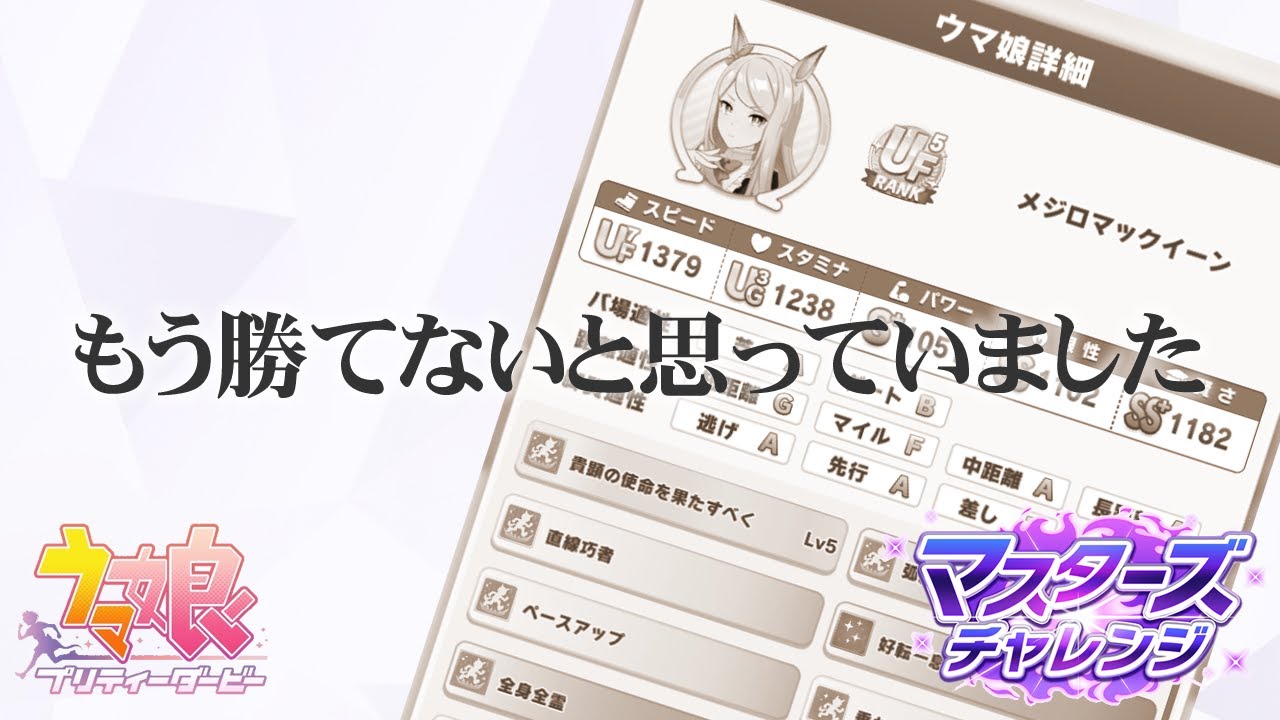 マスターズチャレンジ天皇賞（春）レベル３