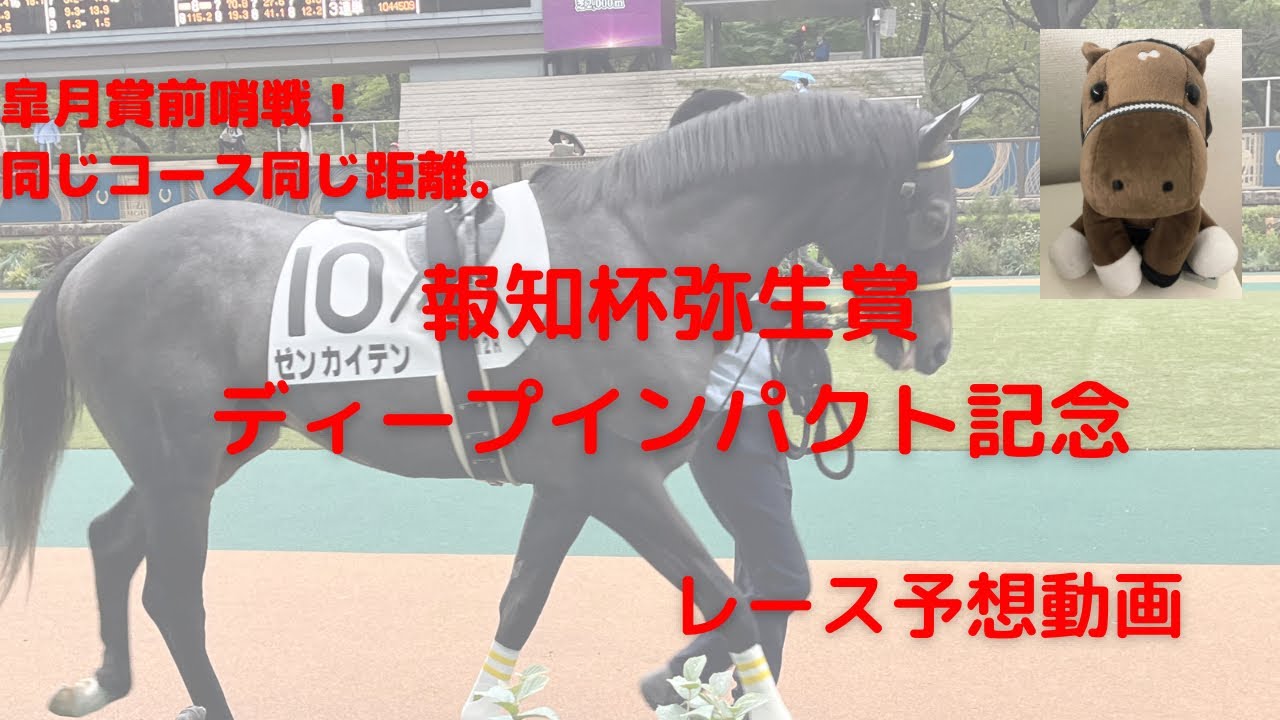 予想動画（報知杯弥生賞ディープインパクト記念）