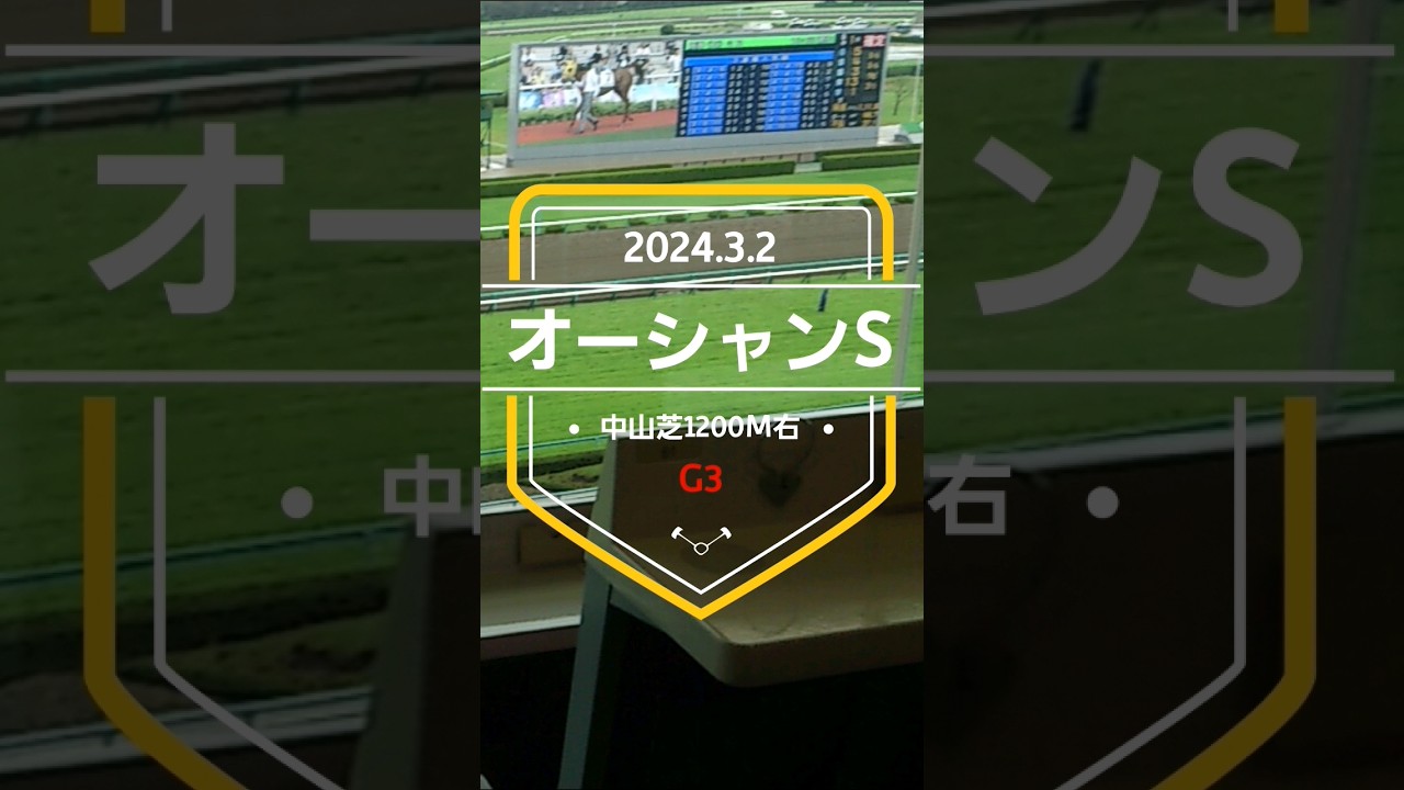 【オーシャンステークス2024】上位5頭予想！高松宮記念の前哨戦！混戦のスプリント路線、どの馬が抜け出すのか！？