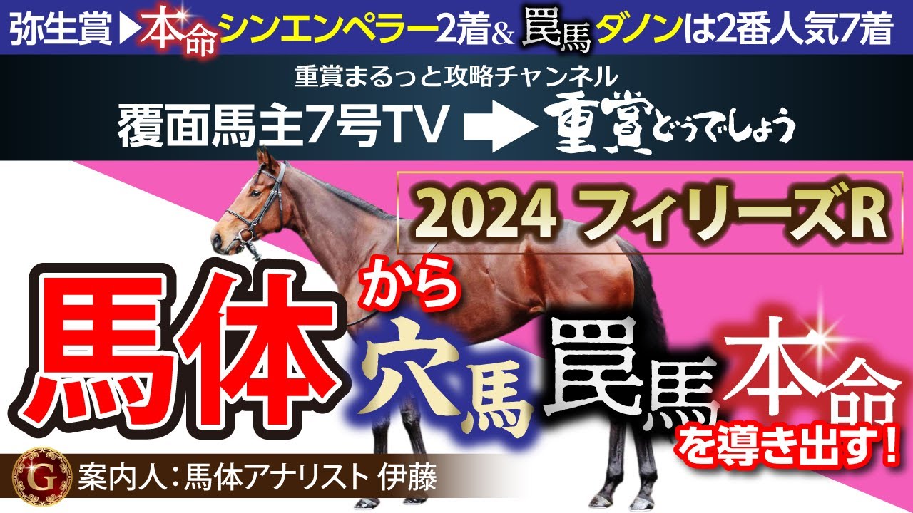 【フィリーズレビュー 2024｜馬体診断】コラソンビートにまさかのジャッジ!?馬体アナリストの抽出した「穴・罠・本命」は!?