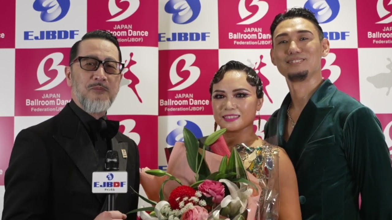 【2024 スーパージャパンカップダンス】引退デモンストレーション 清水 基允・丸市 美幸 組のインタビュー
