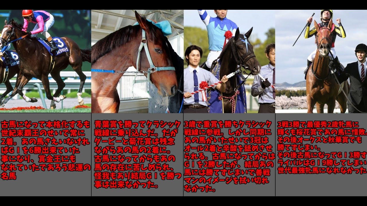 【ゆっくり競馬解説】あいつさえいなけりゃ・・・強大なライバルに悩まされた馬達