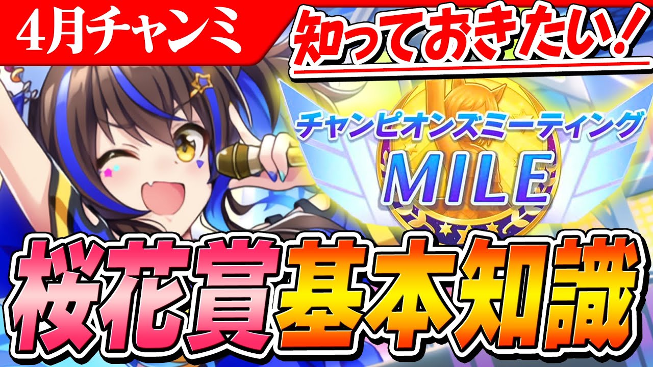 【ウマ娘】ヘリオス最強！？追込クリオグリも強いと話題に。4月チャンミ桜花賞の基本知識　コース解説/有効加速/必須サポカ/目標ステータス/活躍キャラ