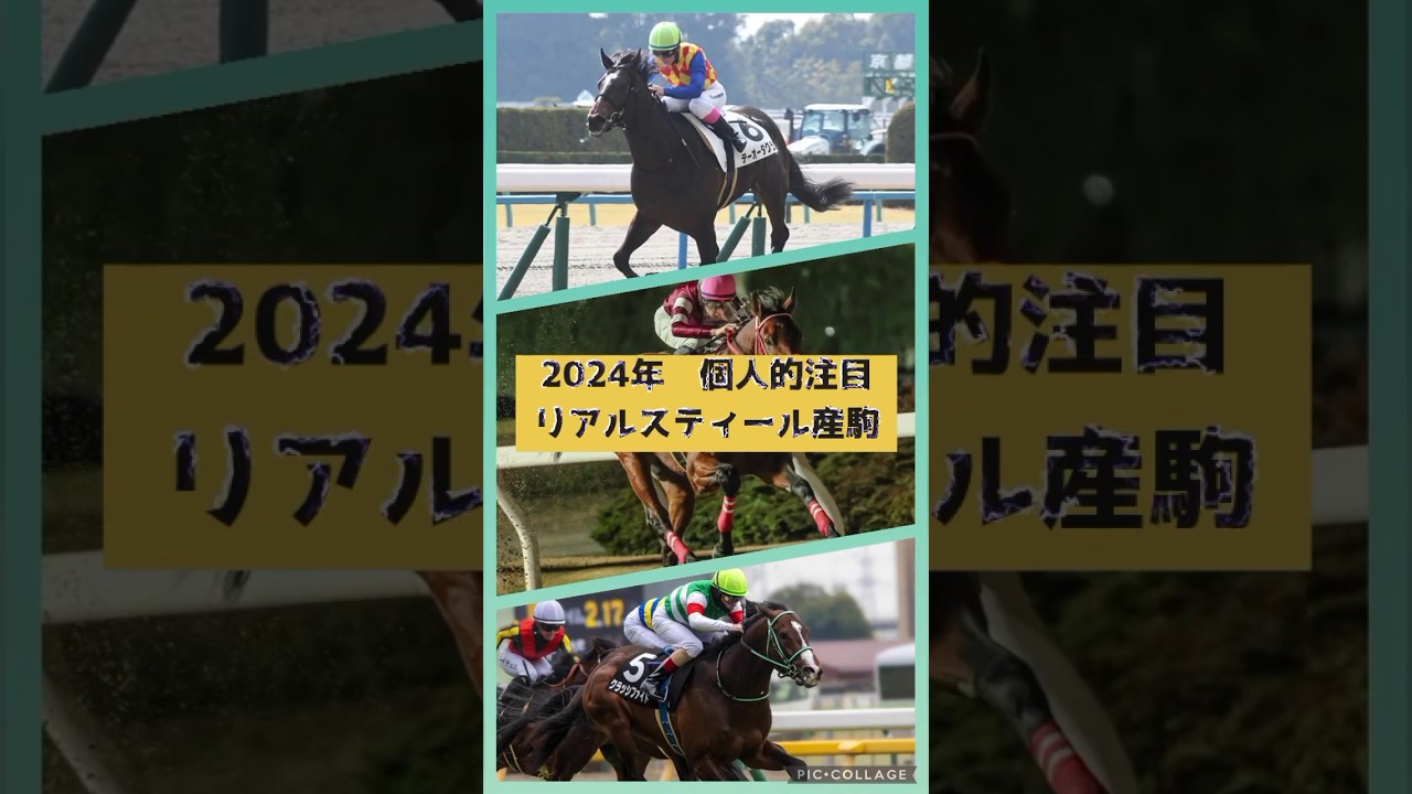 ✨2024年期待の産駒紹介✨リアルスティール編！#shorts #競馬 #産駒 #スポーツ #fyp #おすすめ #サウジ