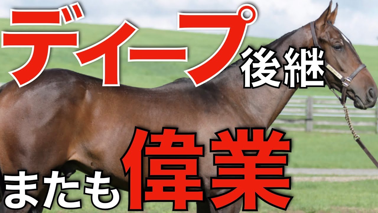 ディープインパクト後継馬、世界を再び震撼させる歴史的快挙！