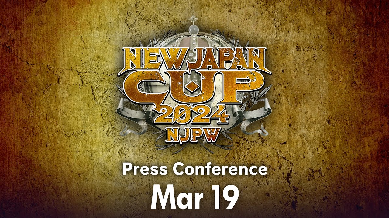 Mar. 19th #NJPW #njcup Presss Conference (with Subtitles) | 『NEW JAPAN CUP 2024』前日記者会見