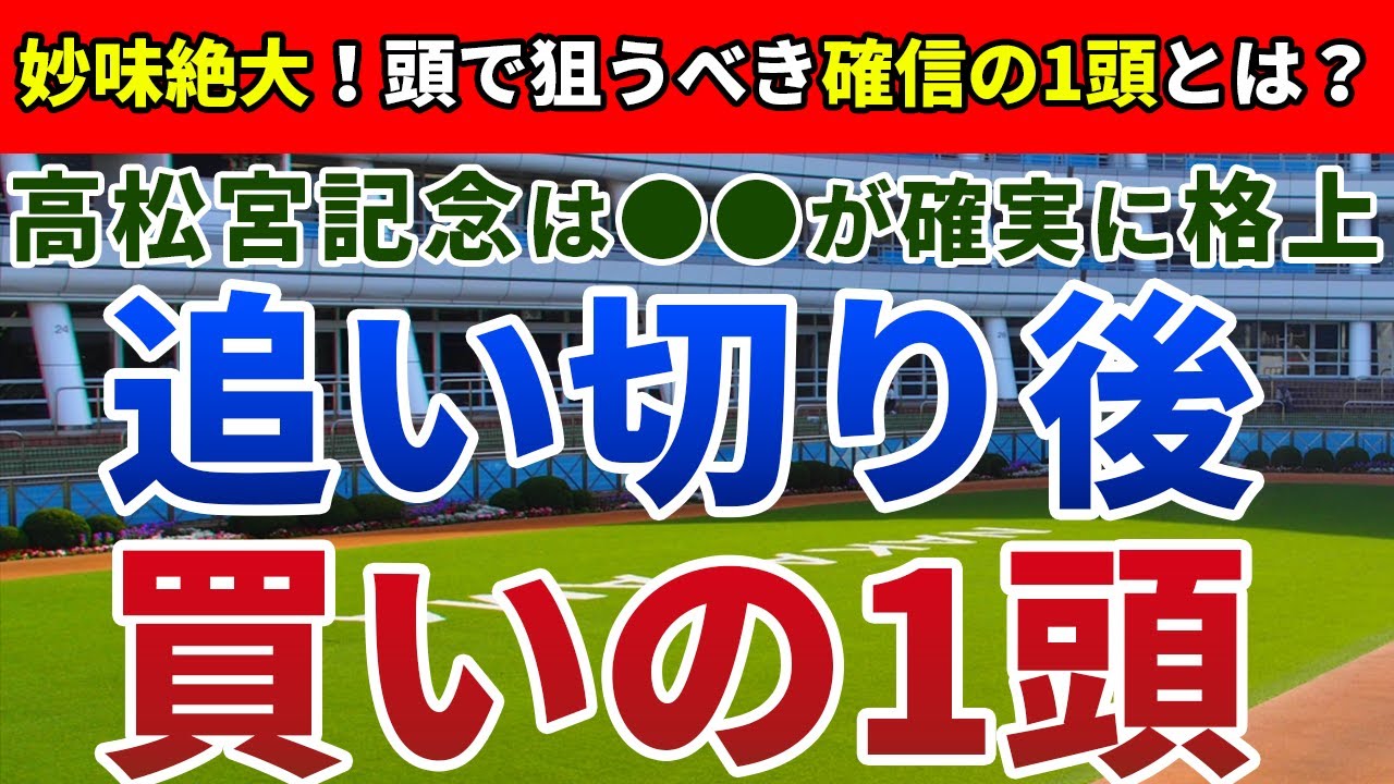 高松宮記念2024 追い切り後【買いの1頭】公開！1番人気想定・ナムラクレアは紐まで！この面子なら突き抜けるまさかの１頭は？