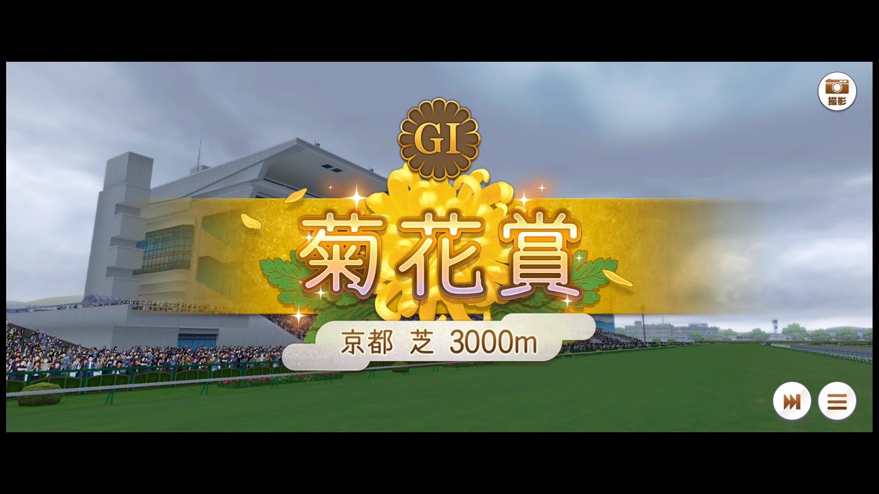 第2R「菊花賞」京都 芝 3000m（長距離）右・外