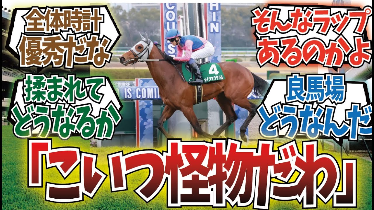 「毎日杯のラップが凄い」に対するみんなの反応集