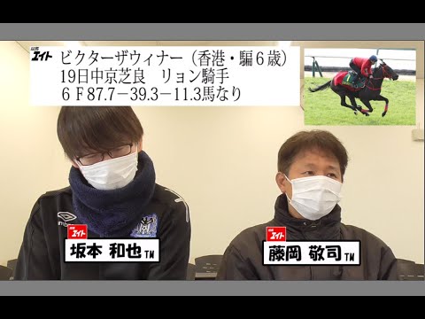 【競馬エイト調教診断】高松宮記念（坂本＆藤岡）