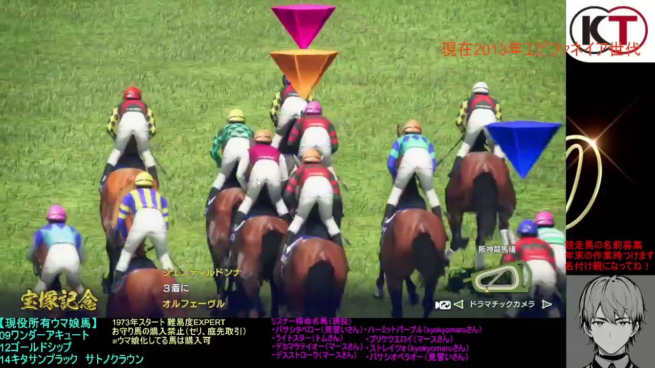 【#8 Winning Post 10 / ウイポ10】 オークス馬ハーミットパープル誕生 2013エピファネイア世代