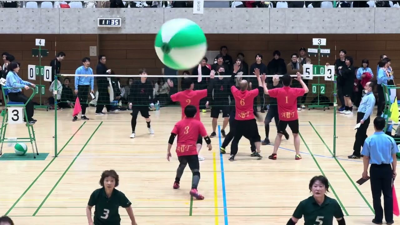 2024.3.24 ジャパンカップ　高岡大会　決勝トーナメント　ACT2🆚羽根クラブ　2セット目