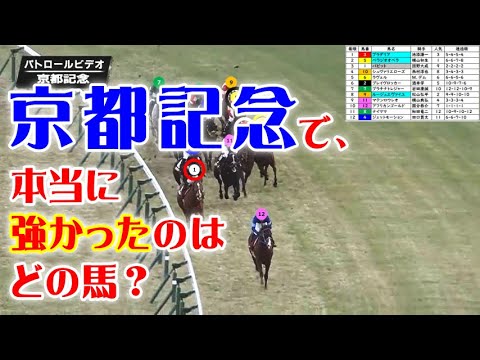 京都記念2024をパトロールビデオで振り返ったら、大阪杯2024が見えてきた！