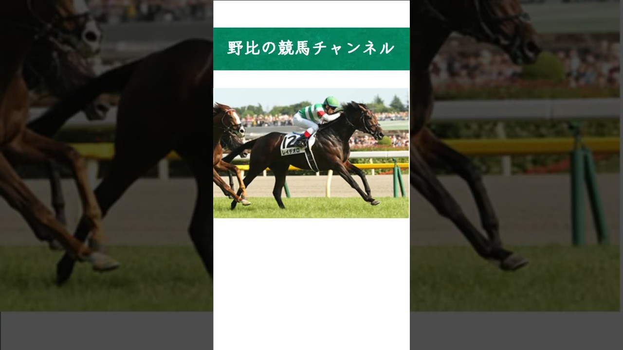 【稼げる】競馬予想に役立つレイデオロ産駒のデータ#競馬予想 #レイデオロ #shorts #野比の競馬