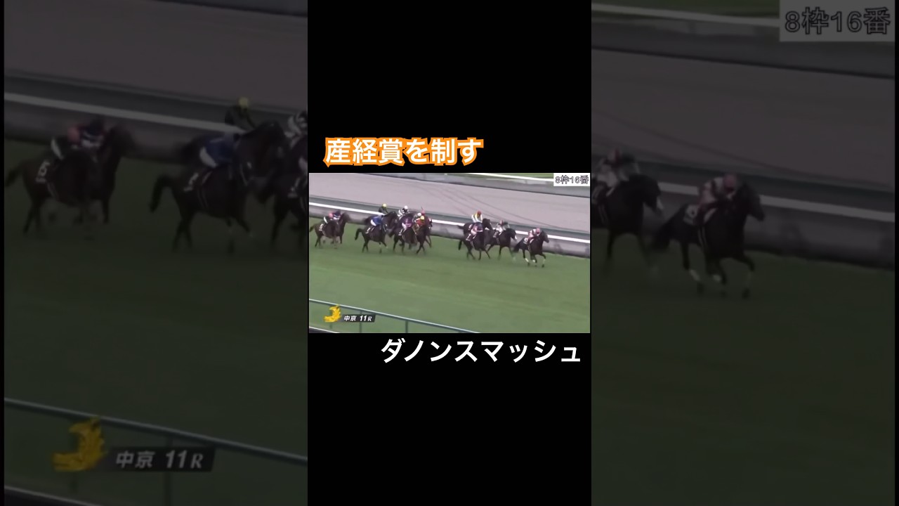 産経賞を制すダノンスマッシュ