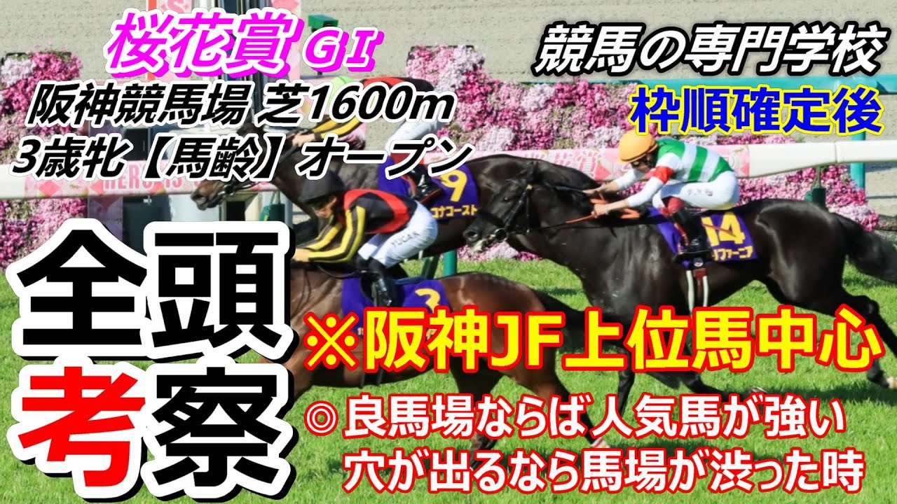 【桜花賞2024】全頭考察 阪神JF上位組強し 穴が出るなら馬場が渋った時
