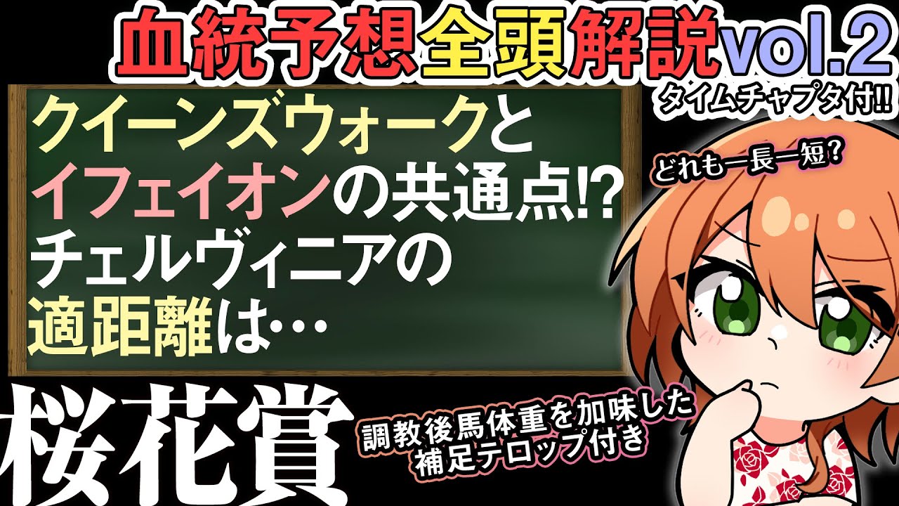 桜花賞2024 スウィープフィートはマイルより千四か千八？前走重賞勝利組の成長は見込めるのか…！ 全馬解説vol.2 #四条大学血統ゼミ🏇🧬