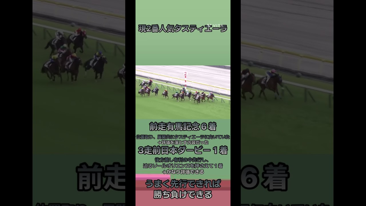 大阪杯の厳選馬紹介！！第2位タスティエーラ