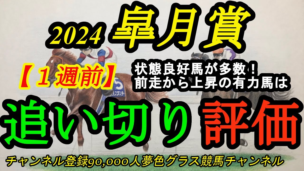 【1週前追い切り評価】2024皐月賞！前走から更に上積みありそうな実力馬は？久々レガレイラの精神面もポイントに