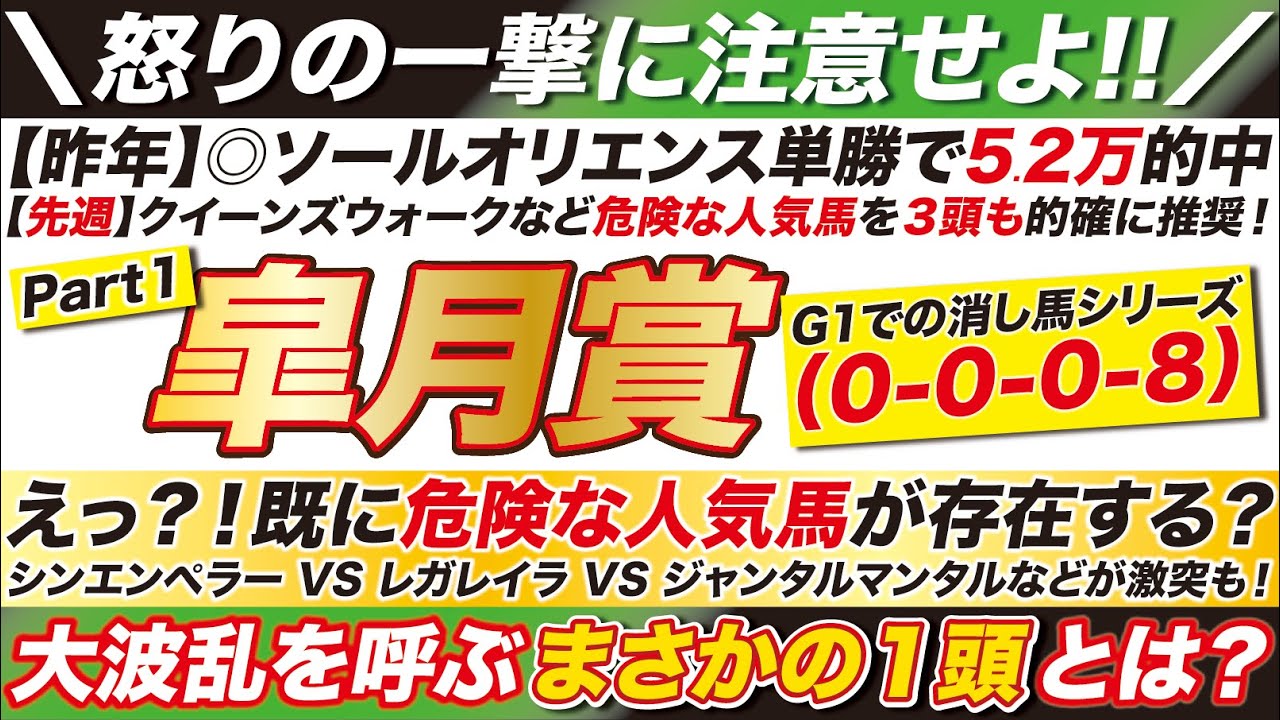皐月賞 2024 【予想】えっ？！既に危険な人気馬が存在する？シンエンペラー VS レガレイラなどが激突も！大波乱を呼ぶまさかの１頭とは？