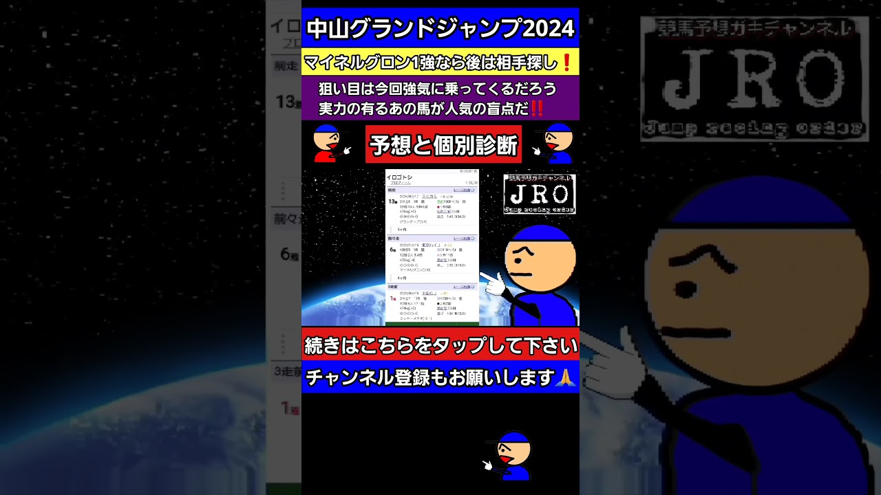 #中山グランドジャンプ　#中山グランドジャンプ2024
