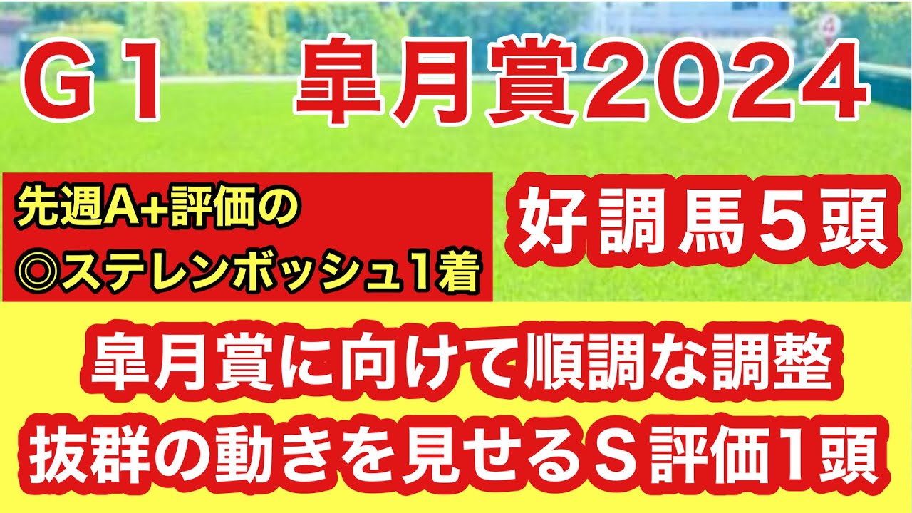 G1【皐月賞2024好調馬5頭】牡馬クラシック第一弾！ホープフルＳ覇者の牝馬レガレイラに注目集まる中追い切りから各馬のの調子を見抜く！