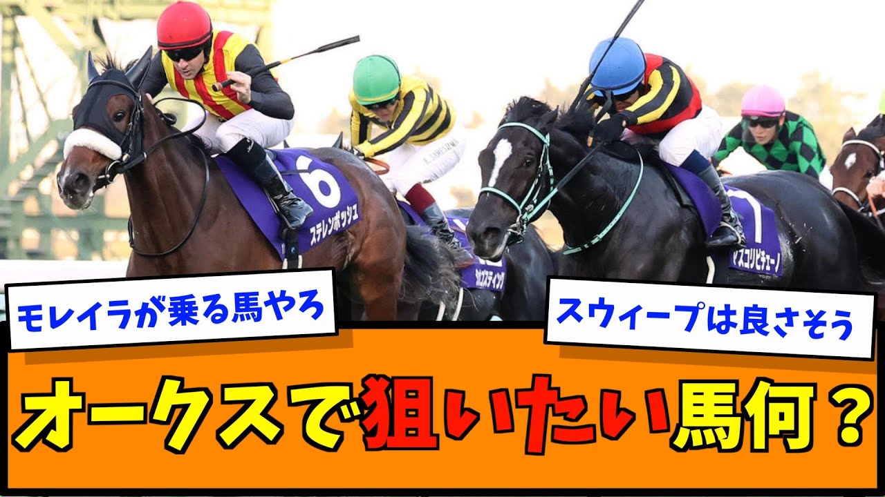 オークスで狙いたい馬何？