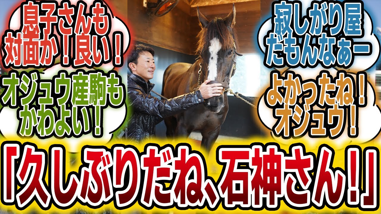 【オジュ報】「オジュウチョウサン今年も再会！」に対するみんなの反応【競馬の反応集】