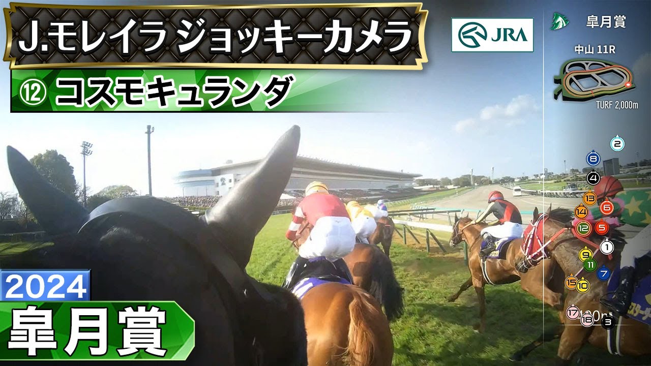 【ジョッキーカメラ】コスモキュランダ騎乗のJ.モレイラ騎手ジョッキーカメラ映像｜2024年皐月賞｜JRA公式