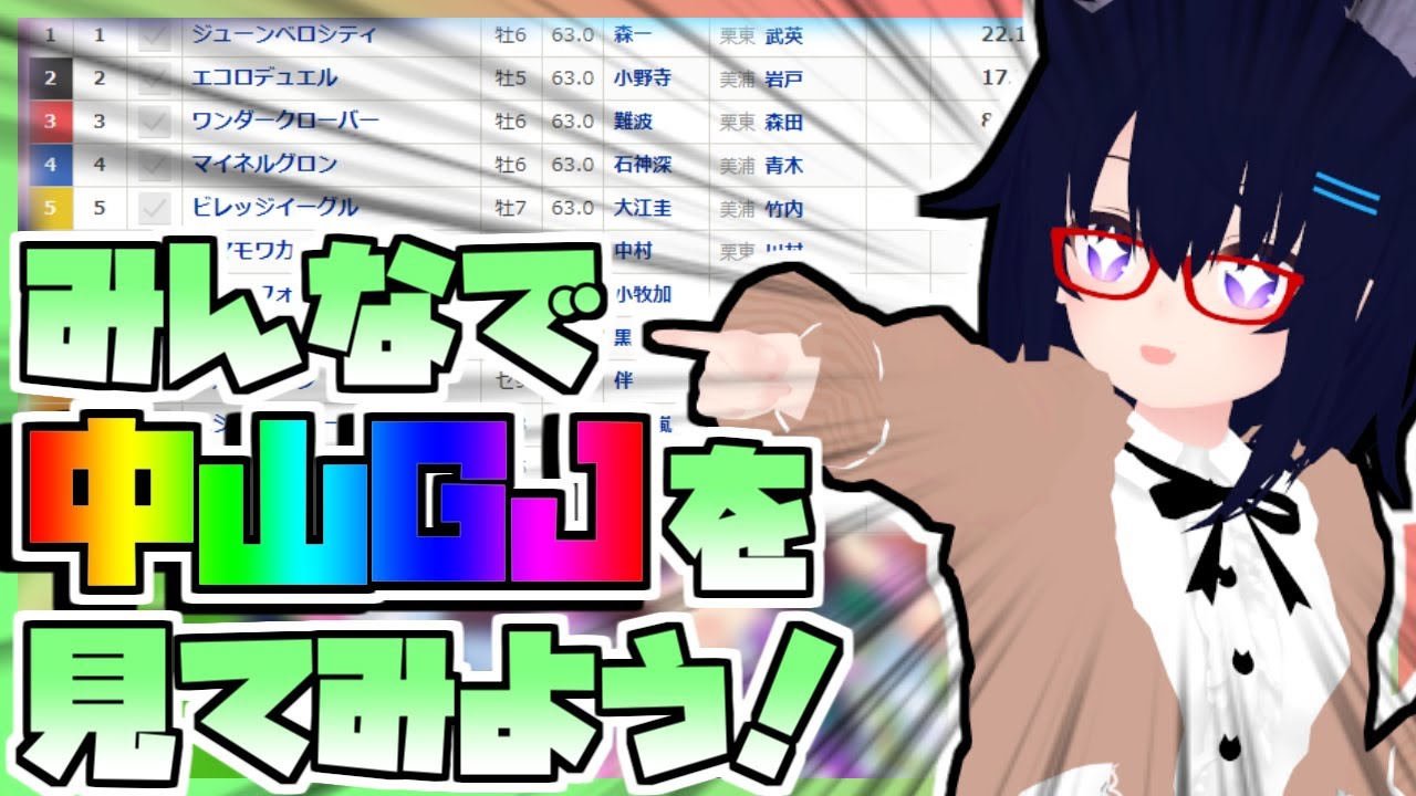 【競馬】ウマ娘から競馬を知った初心者も寄っといで！~みんなで競馬を見てみよう:2024中山グランドジャンプ編~