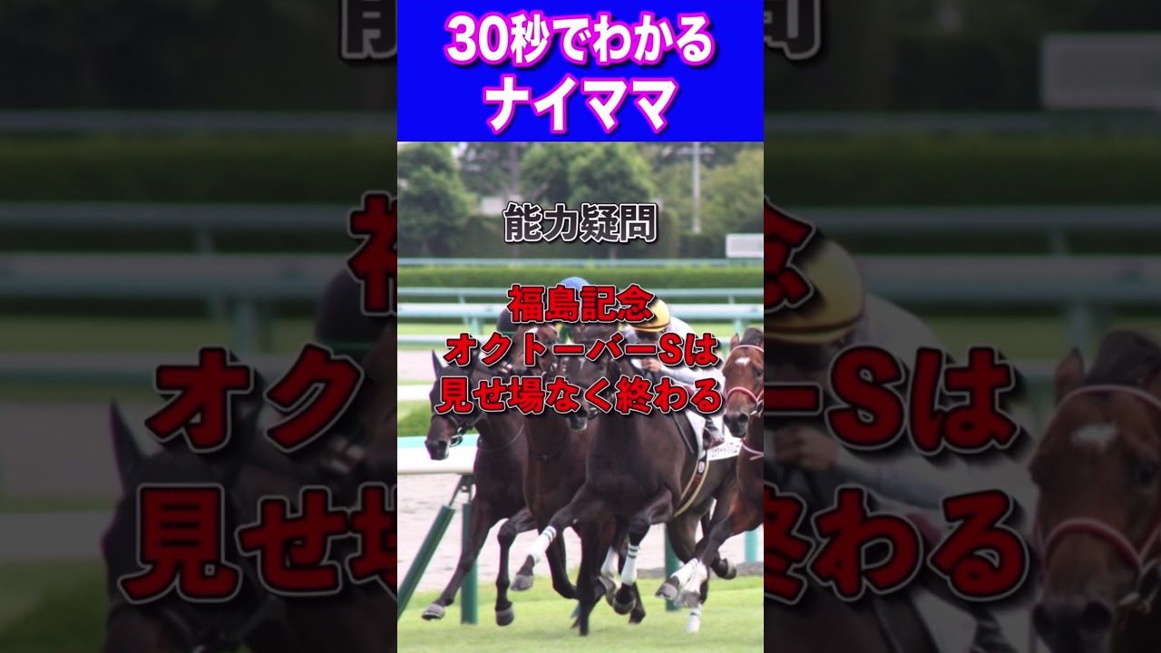 【日経新春杯2024】30秒でわかるナイママ