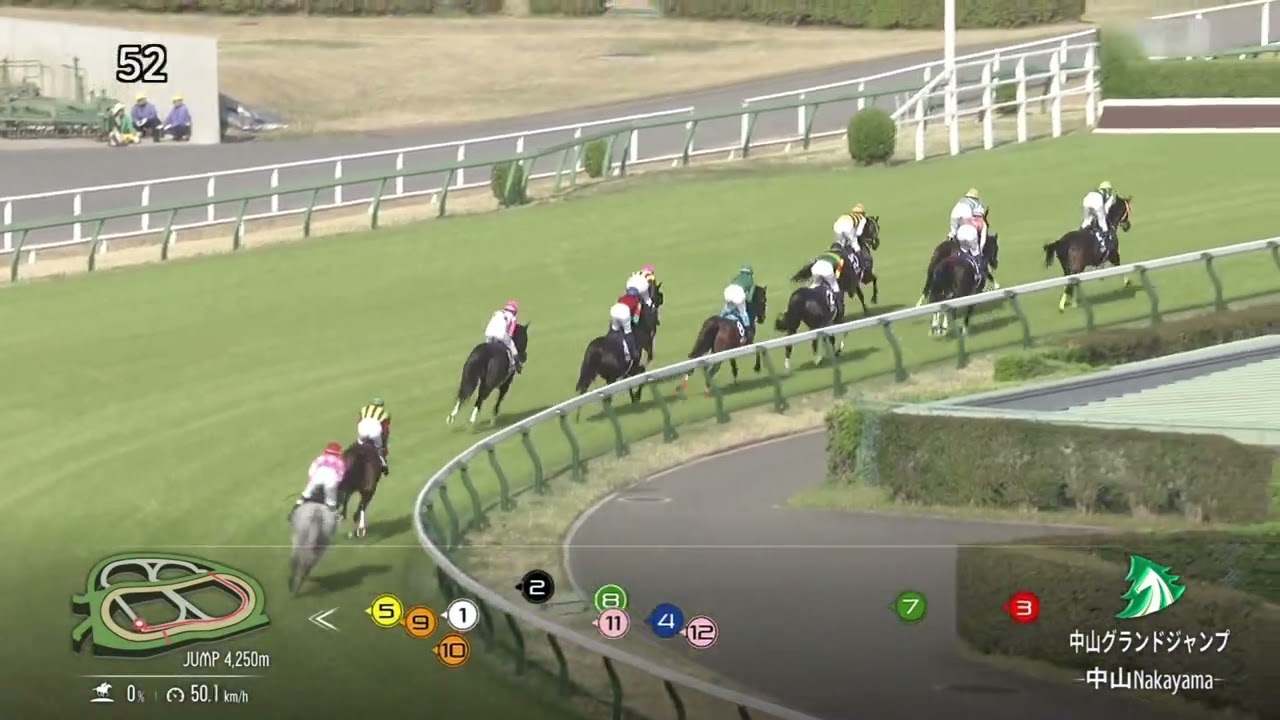 2024 04 13 中山11R 中山グランドジャンプ(J.G1) イロゴトシ(黒岩悠)