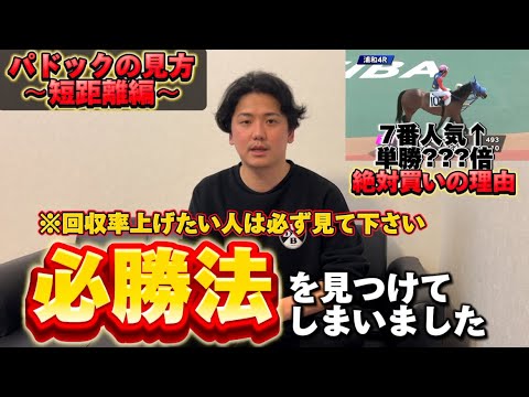 【パドックの見方】ここに注目すれば回収率上がります【競馬】