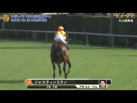 2024年 皐月賞 (GI) 本馬場入場【ジャスティンミラノ】