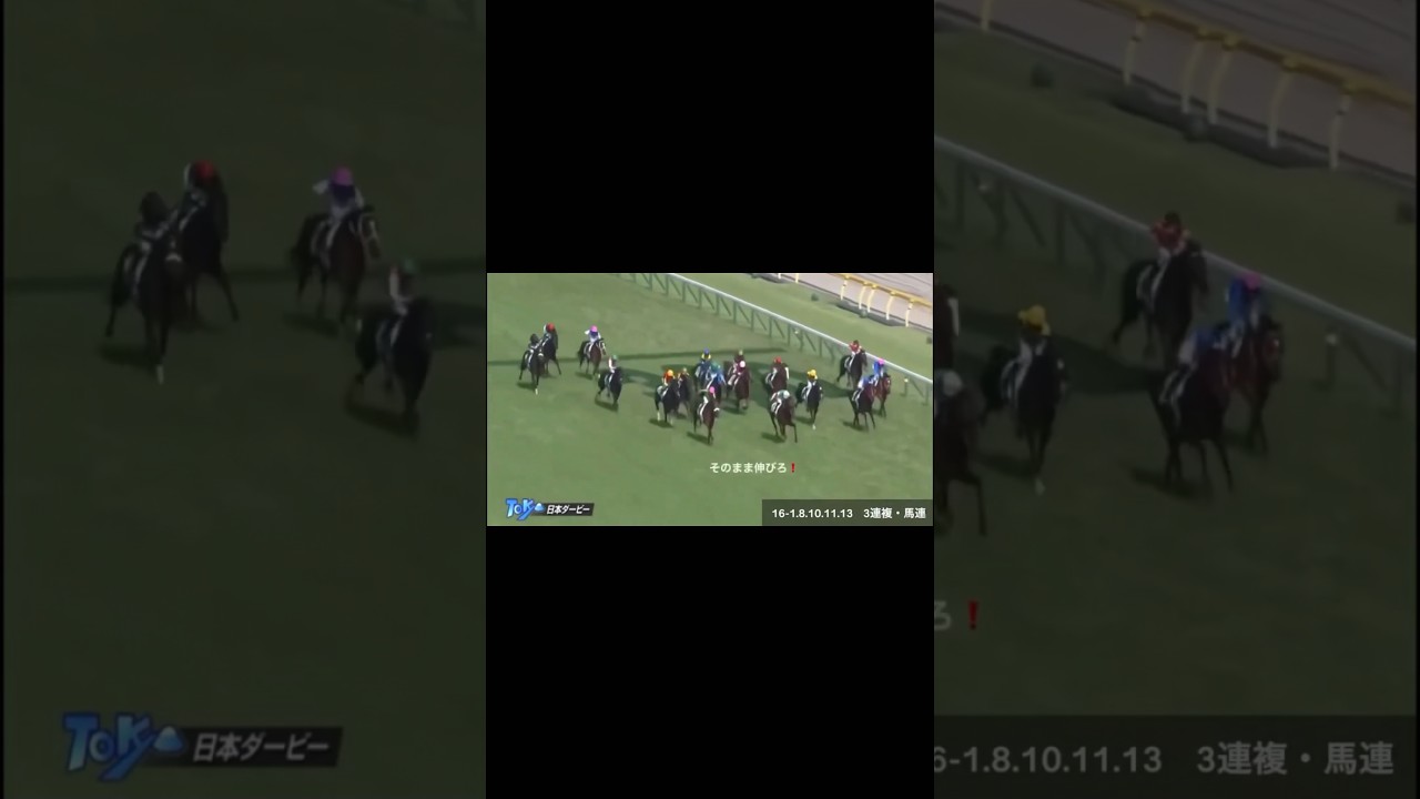 強者ばかりの日本ダービーで馬券勝負