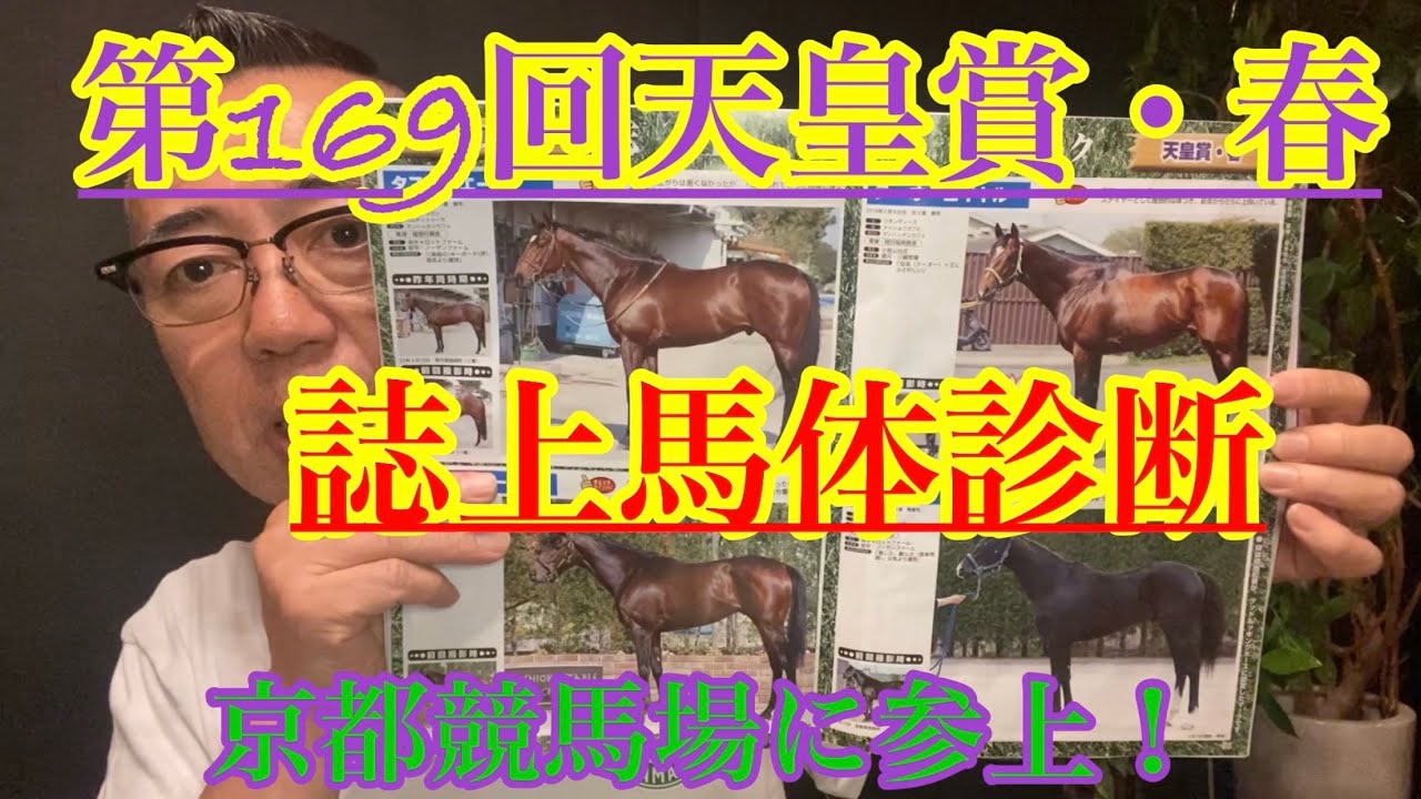【誌上馬体診断】天皇賞・春☘️毛ヅヤ抜群だね‼︎