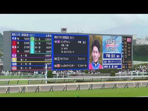 【第73回 安田記念(GI)】現地レース映像