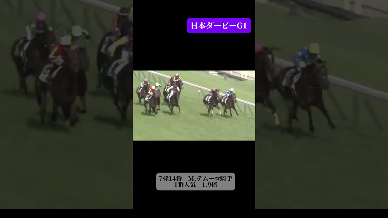 ドゥラメンテ　日本ダービー　#jra #ウマ娘 #日本ダービー #東京優駿 #shorts