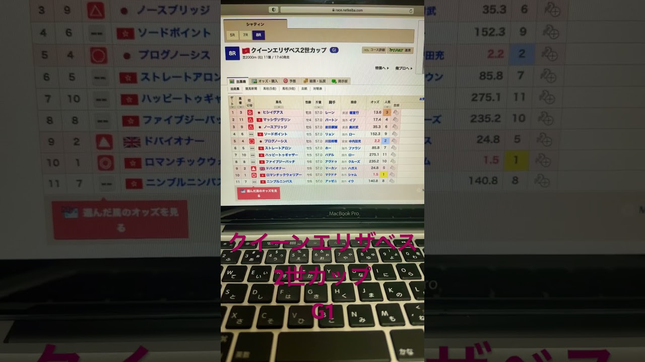2024 クイーンエリザベス2世カップ 予想と買い目　#競馬　#競馬予想　#シャティン　#クイーンエリザベス2世カップ