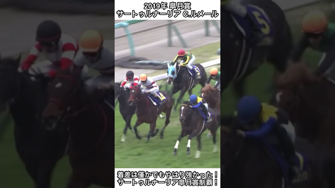 【競馬】着差は僅かでもやはり強かった！サートゥルナーリア、C.ルメール！！ #競馬 #サートゥルナーリア #皐月賞 #shorts