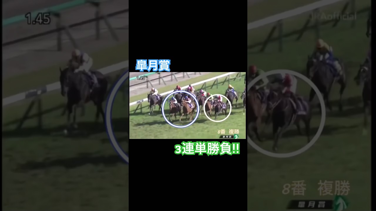 皐月賞で3連単勝負！