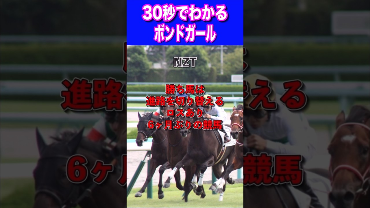 【NHKマイル2024】30秒でわかるボンドガール
