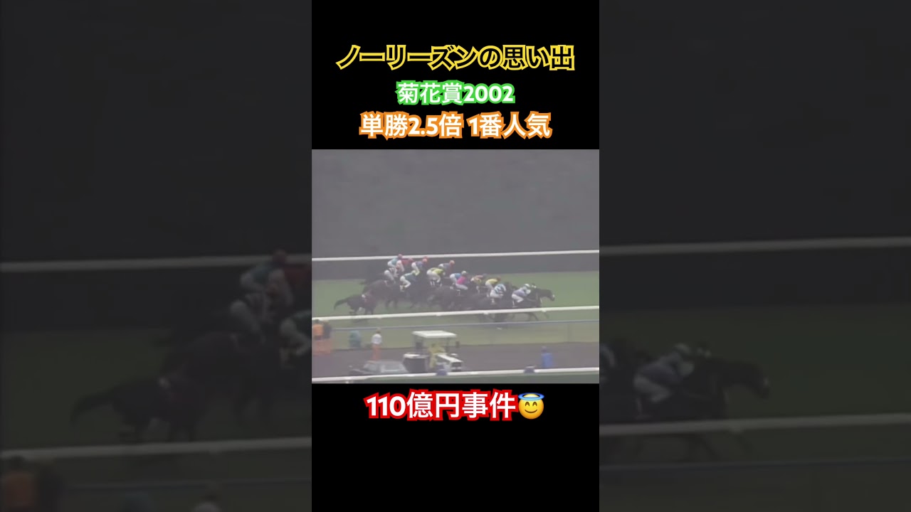 ノーリーズンといえば… #shorts  #競馬 #ノーリーズン #菊花賞