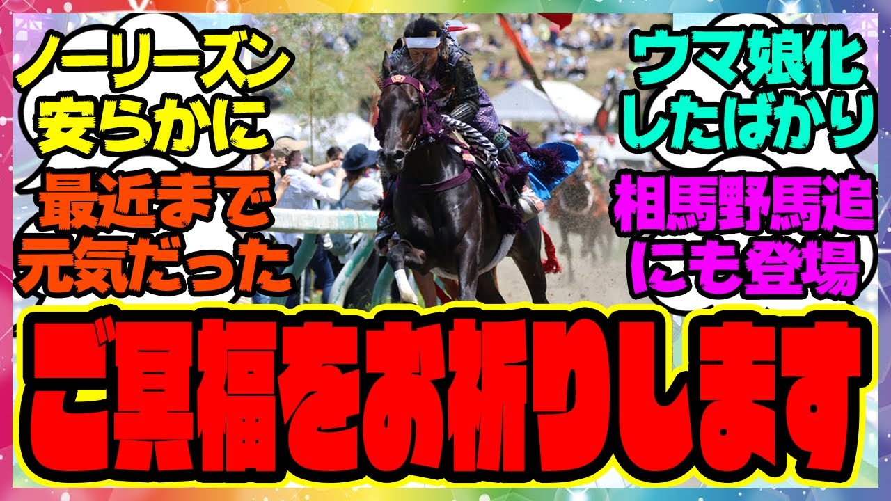『ノーリーズン死す、25歳。2002年の皐月賞馬、ウマ娘にも登場』に対するみんなの反応集 まとめ ウマ娘プリティーダービー レイミン